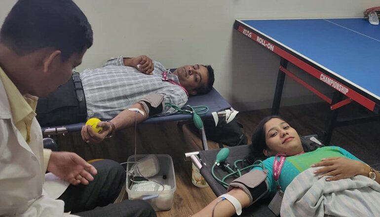 BLOOD DONATION CAMP