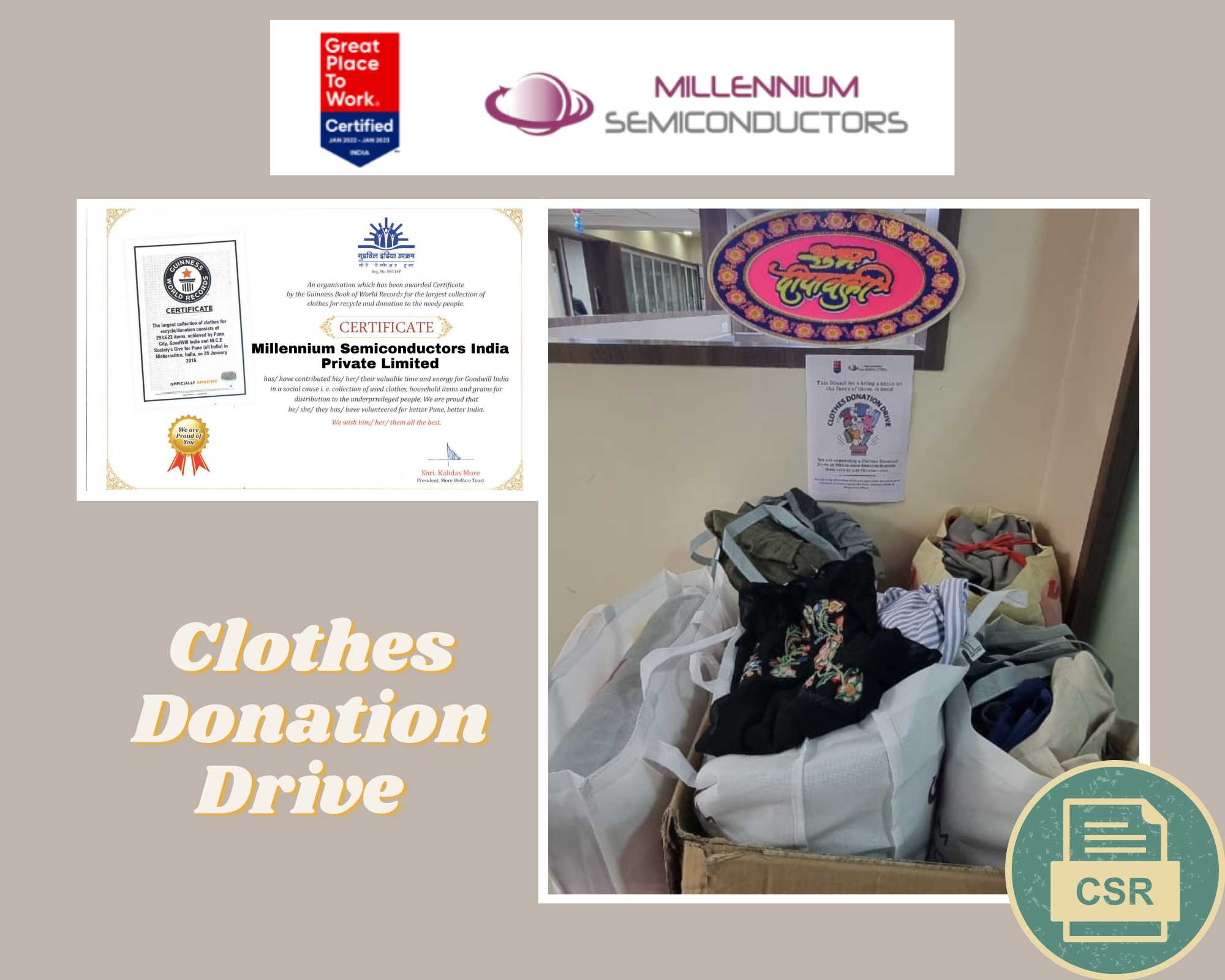 Clothes Donation Camp - Diwali 2022