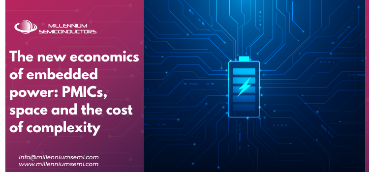 Millennium logo with blog title with power management battery