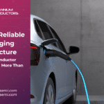 Car is charging on the ev charging station